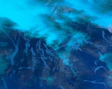 Metin için yeri olan boya lekeleriyle soyut arkaplan