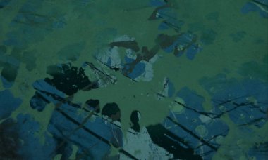 metin için alan ile arka planda soyut renkli lekeler     