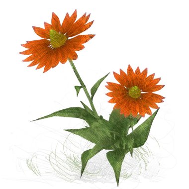 kopya alanı ile arka plan için sanatsal renkli illüstrasyon