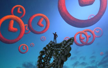 Soyut renkli arka plan, hayal gücü kavramı insan silueti.