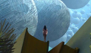 havuzda iş adamları