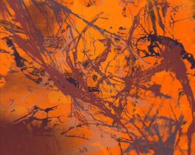 Boya lekeleriyle soyut arkaplan