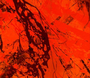 Arkaplanda soyut renkli lekeler            