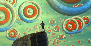 boşluk ile soyut grunge arka plan