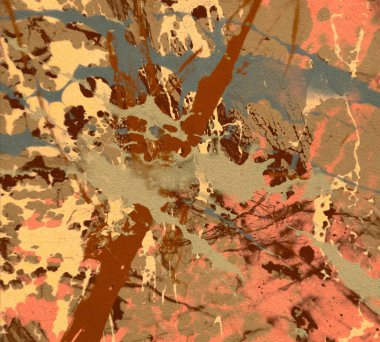 Boyayla soyut arkaplan