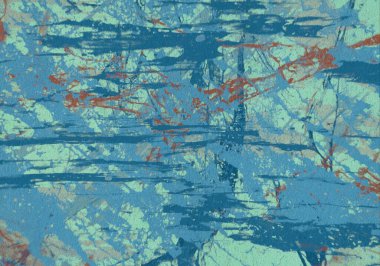 Metin için yeri olan boya lekeleriyle soyut arkaplan