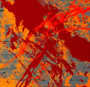 Boya lekeleriyle soyut arkaplan