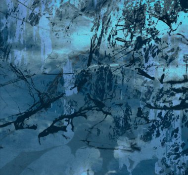 Metin için yeri olan boya lekeleriyle soyut arkaplan