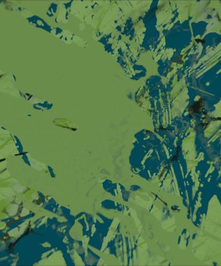 Metin için yeri olan boya lekeleriyle soyut arkaplan