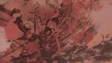 Boya lekeleriyle soyut arkaplan