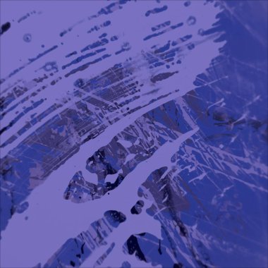 Metin için yeri olan boya lekeleriyle soyut arkaplan