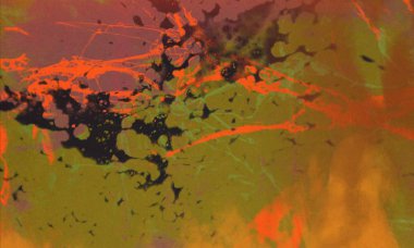 metin için alan ile arka planda soyut renkli lekeler   