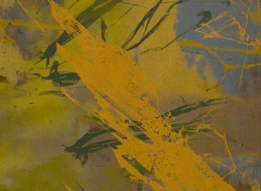 metin için alan ile arka planda soyut renkli lekeler