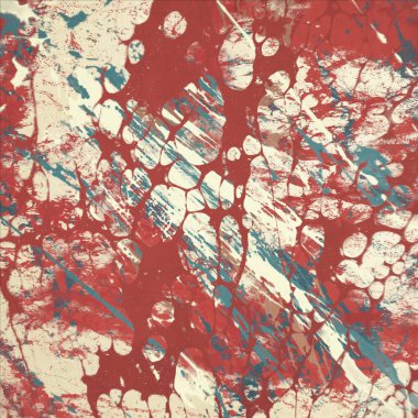 metin için alan ile arka planda soyut renkli lekeler