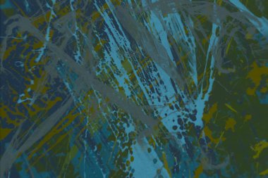 Metin için yeri olan boya lekeleriyle soyut arkaplan