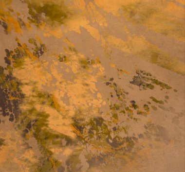 Metin için yeri olan boya lekeleriyle soyut arkaplan