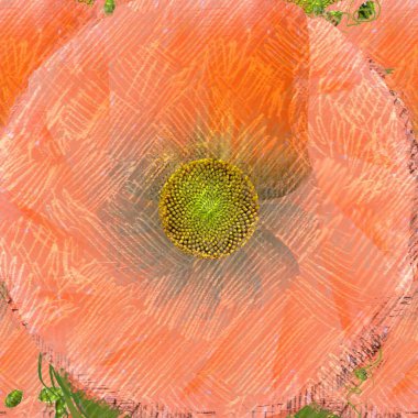 Arka planda çiçekler olan kusursuz desen