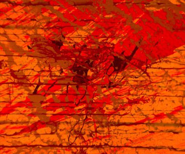 metin için alan ile arka planda soyut renkli lekeler