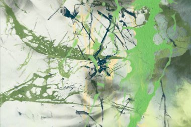 Arkaplanda soyut renkli lekeler             