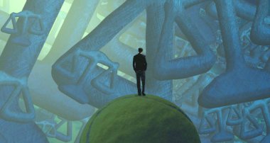 soyut renkli arkaplan, alanı kopyala