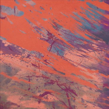 Arkaplanda soyut renkli lekeler