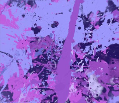 Metin için yeri olan boya lekeleriyle soyut arkaplan  