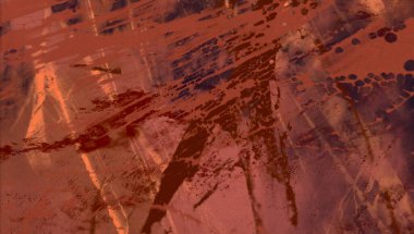 Metin için yeri olan boya lekeleriyle soyut arkaplan