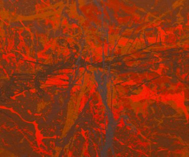 metin için alan ile arka planda soyut renkli lekeler