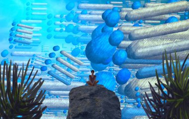 Şehrin güzel plajı.