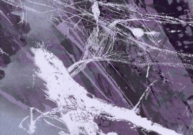 Arkaplanda soyut renkli lekeler