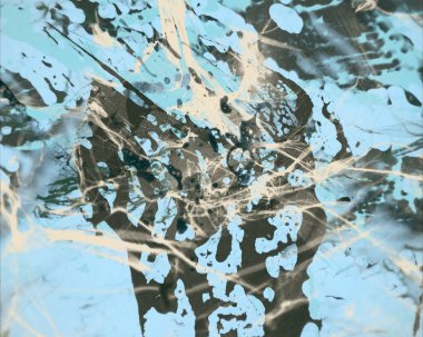 Metin için yeri olan boya lekeleriyle soyut arkaplan     