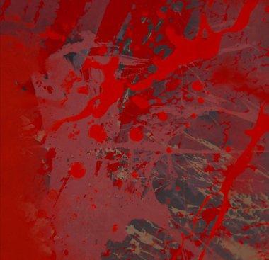 metin için alan ile arka planda soyut renkli lekeler