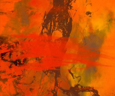 Boya lekeleriyle soyut arkaplan  