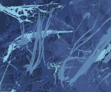 Metin için yeri olan boya lekeleriyle soyut arkaplan