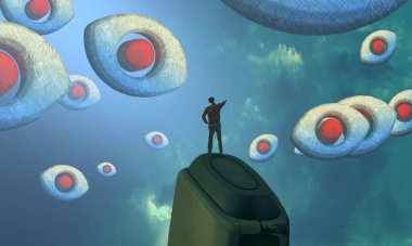 arka planda bilgisayar ve araba