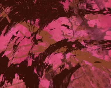 metin için alan ile arka planda soyut renkli lekeler