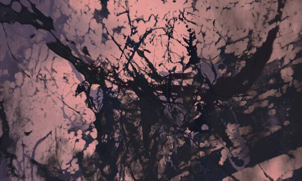 Abstract background with paint stains