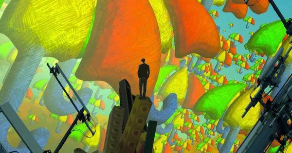 ahşap bir arka plan üzerinde sonbahar boya