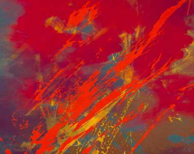 Arkaplanda soyut renkli lekeler 