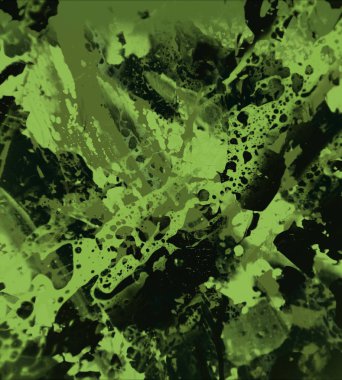 Ormanda yeşil yapraklar