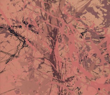 Metin için yeri olan boya lekeleriyle soyut arkaplan