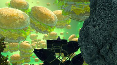 bahçede taze balık