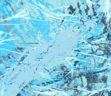 Metin için yeri olan boya lekeleriyle soyut arkaplan