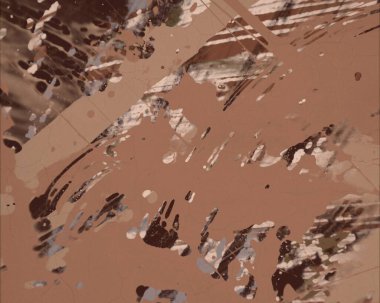 metin için alan ile arka planda soyut renkli lekeler