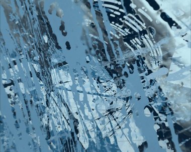 Metin için yeri olan boya lekeleriyle soyut arkaplan 