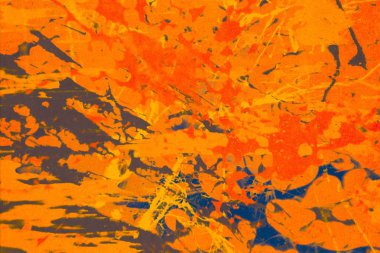 Arkaplanda soyut renkli lekeler