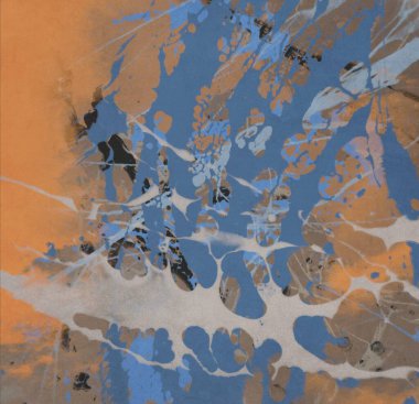 boya lekeleri ile grunge arka plan 