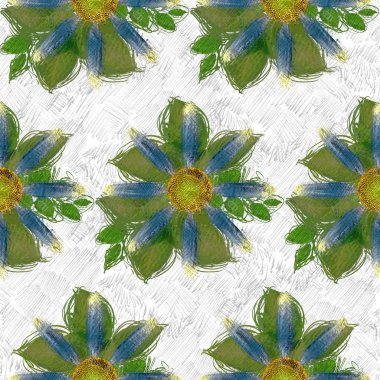 Renkli çiçek doku arka plan 