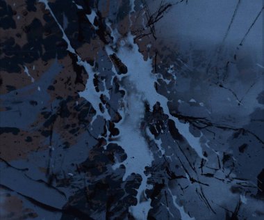 metin için alan ile arka planda soyut renkli lekeler