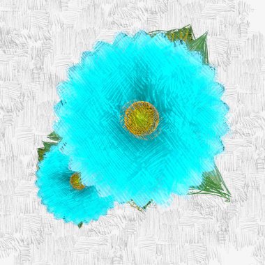 Renkli çiçek doku arka plan 